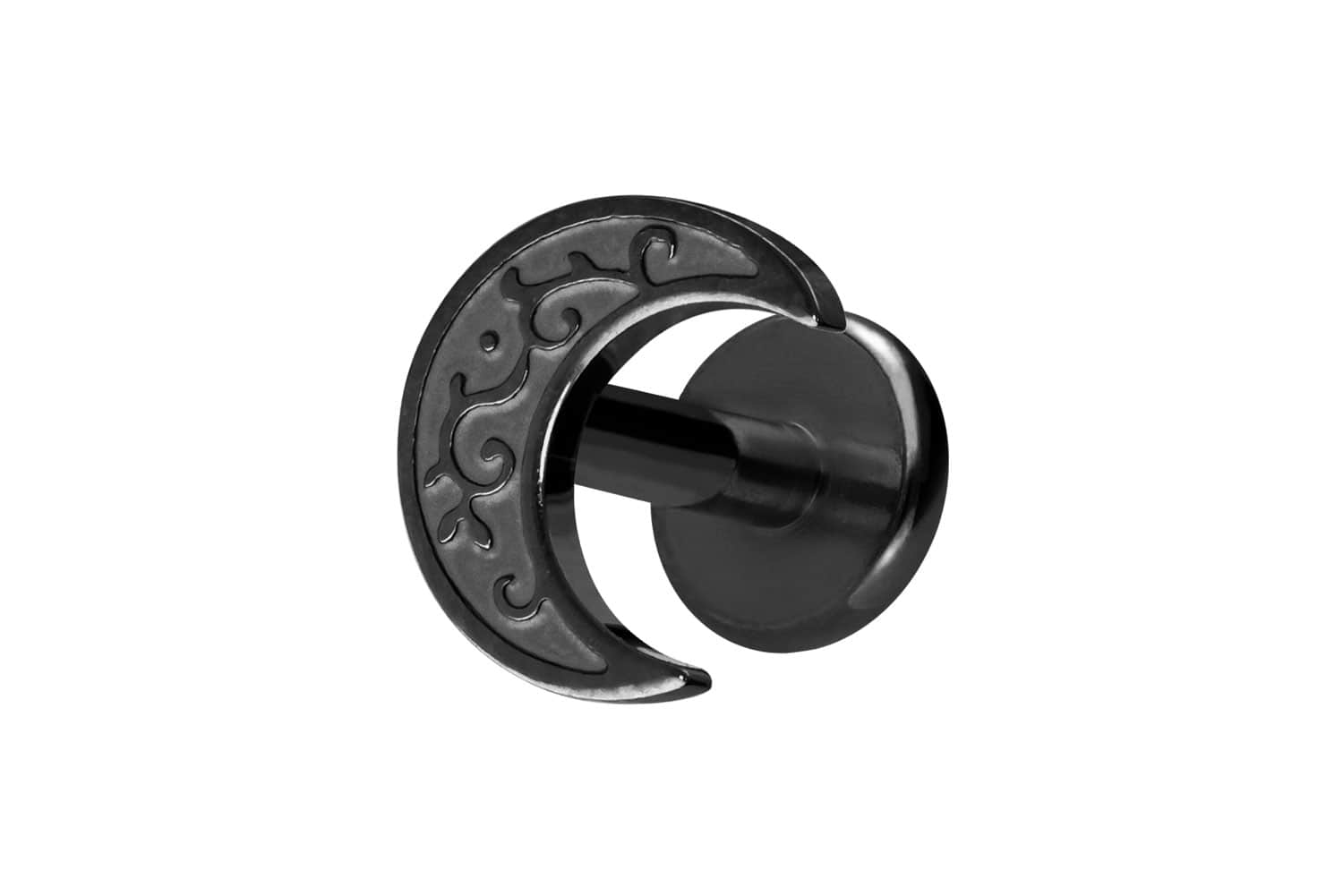 Titan Labret Piercing mit Innengewinde MOND